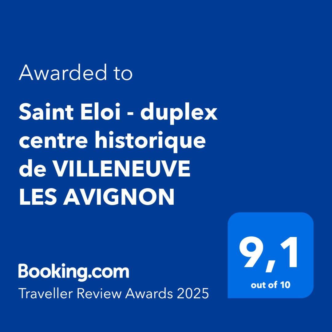 Saint Eloi - Duplex Centre Historique De Villeneuve Les Avignon Exteriör bild